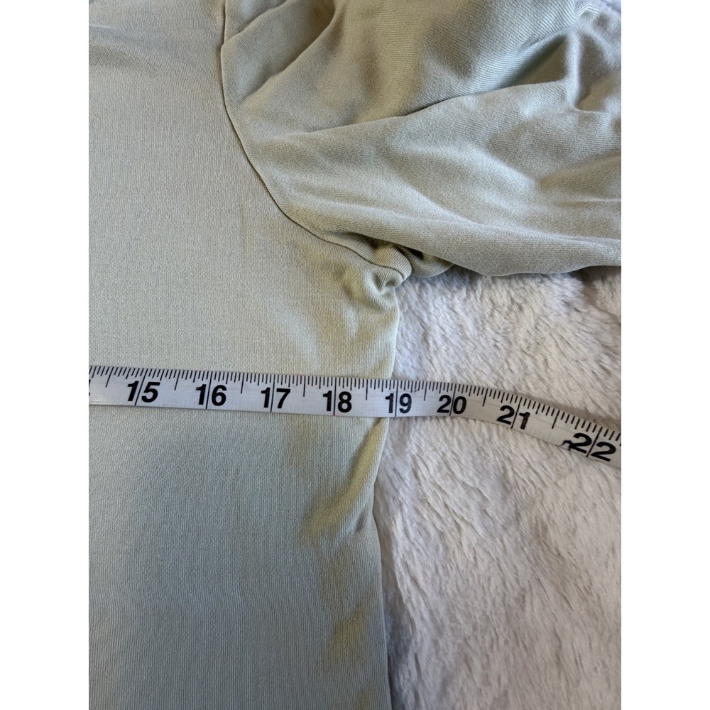 Tommy Bahama Shirt Womens Medium Tanned Cream Silk / Cotton Blend - Picture 6 of 7